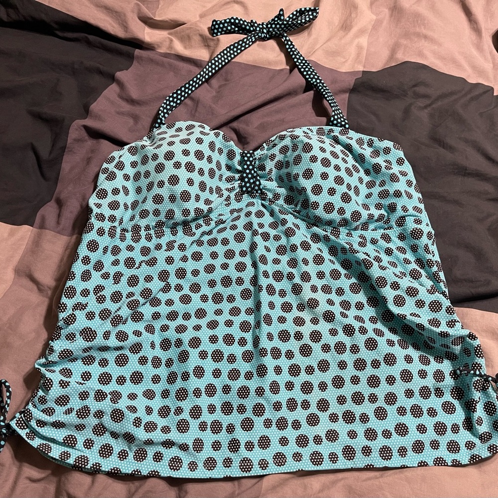 Womens plus size joe boxer swim top